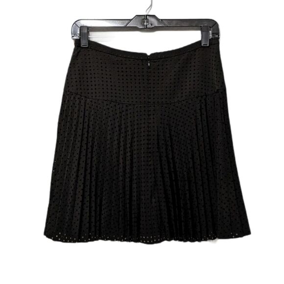 J. CREW Perforated Lasercut Pleated Circle Skirt 2 - Picture 6 of 9